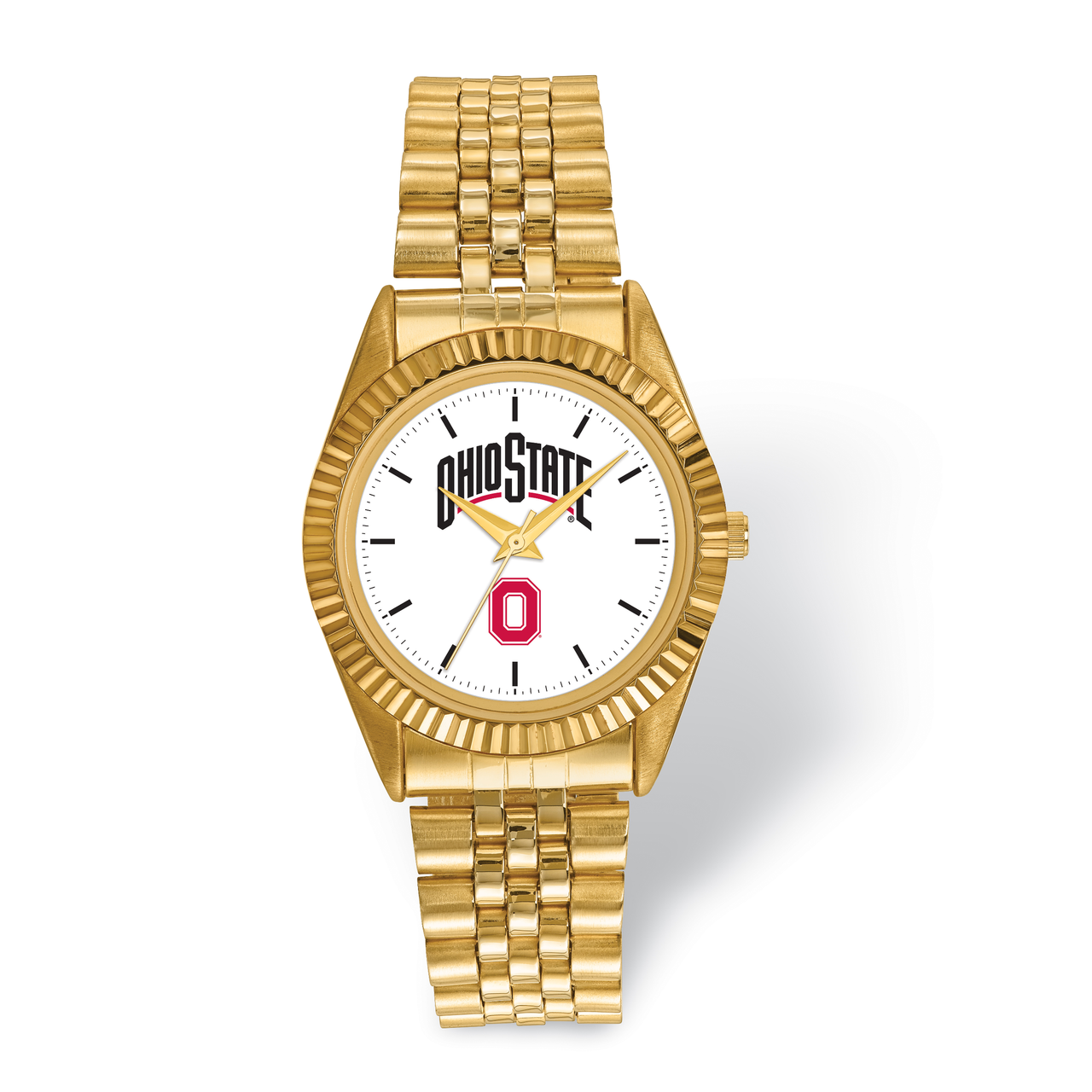 Ohio State University Pro Gold-tone Mens Watch OSU166, MPN: OSU166, 634401453785