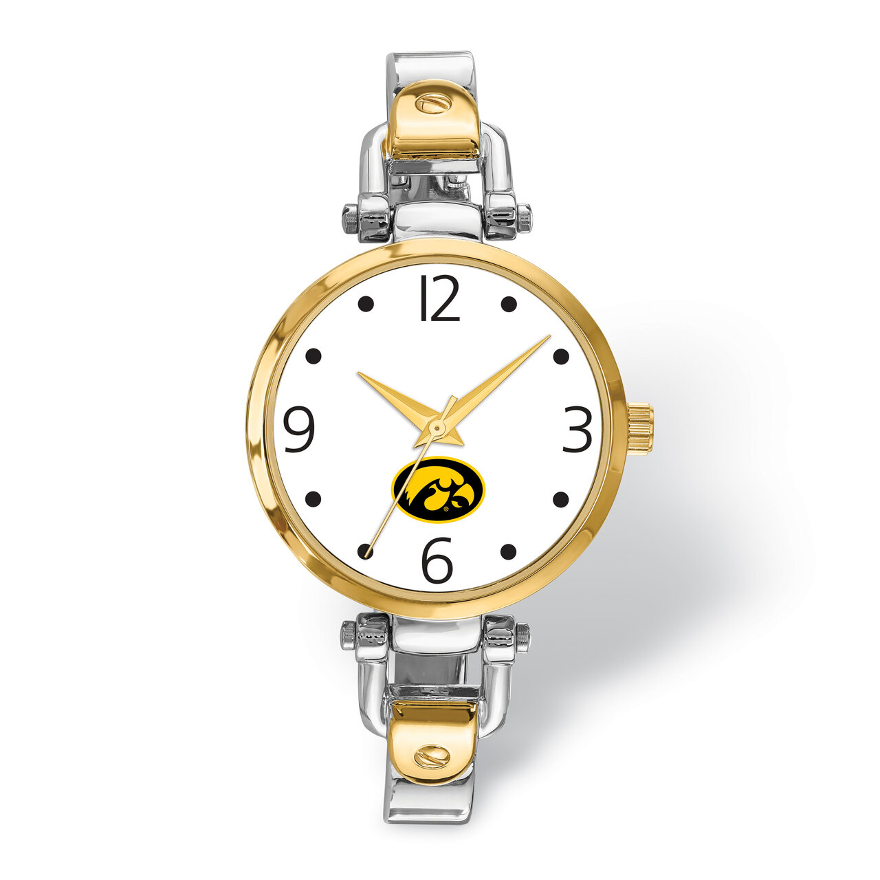 University of Iowa Elegant Ladies 2-tone Watch UIA172, MPN: UIA172, 634401003744