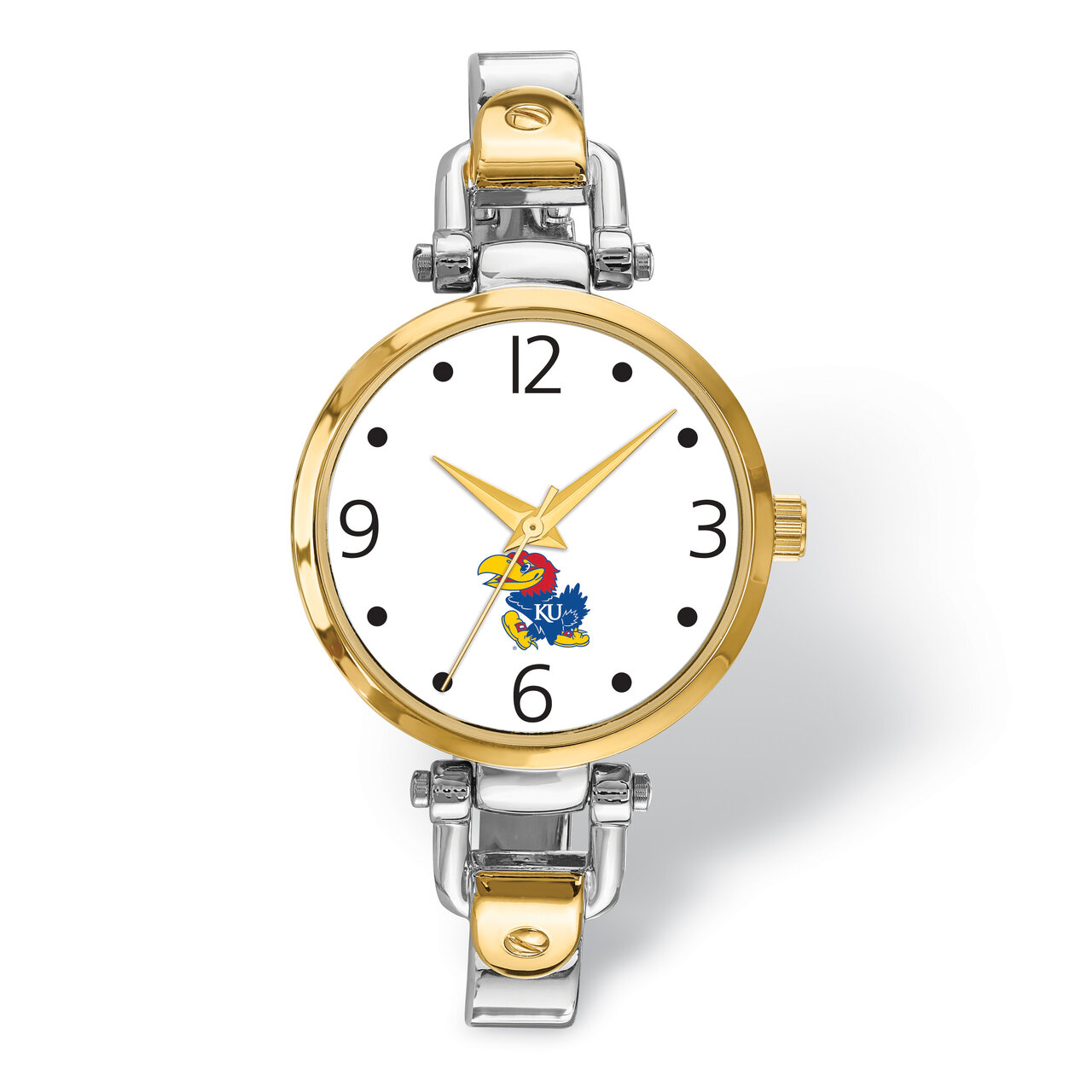 University of Kansas Elegant Ladies 2-tone Watch UKS172, MPN: UKS172, 634401017307