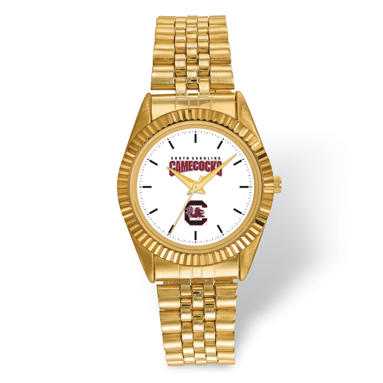 University of South Carolina Pro Gold-tone Mens Watch USO166