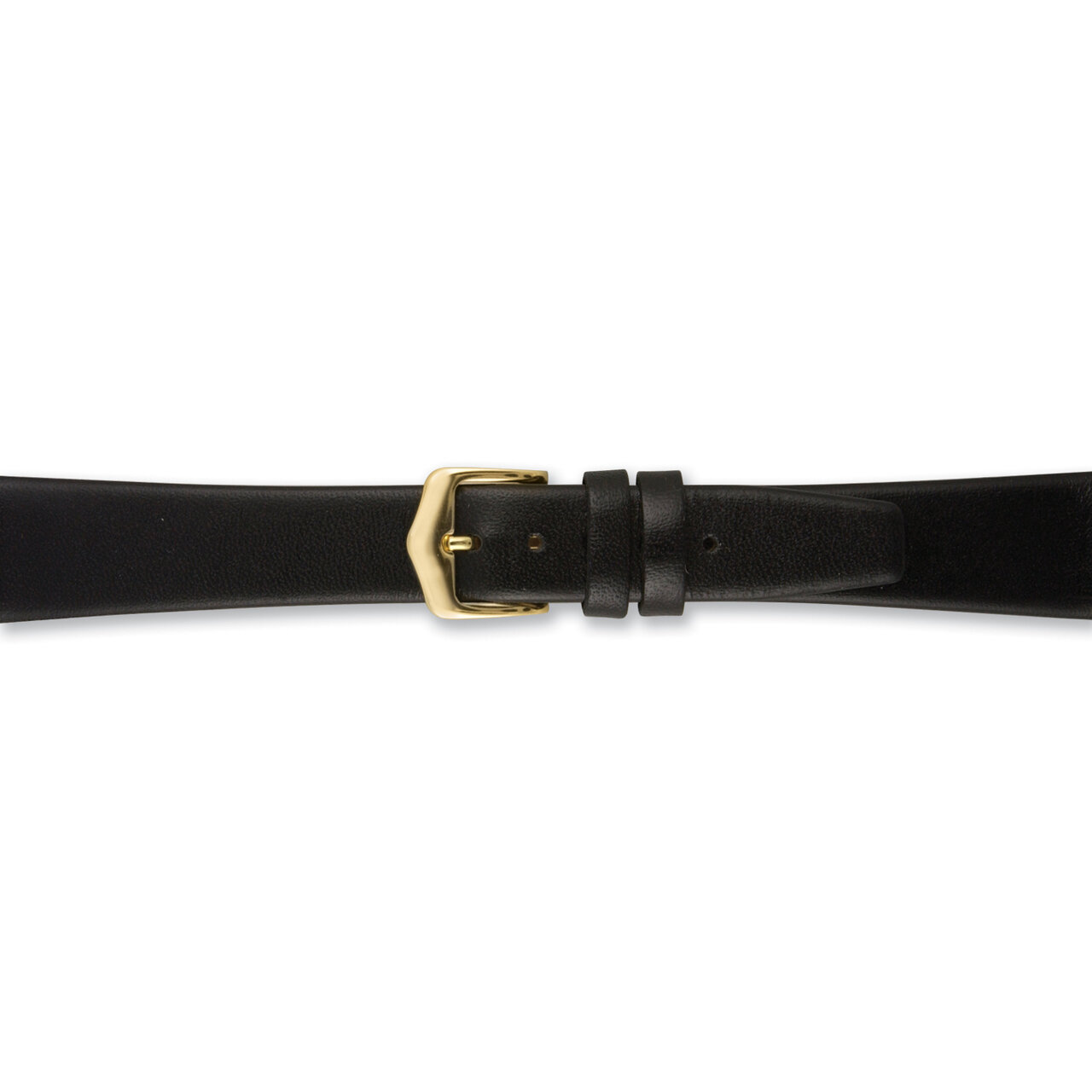 8mm Black Classic Calfskin Watch Band  BA332-8, MPN: BA332-8,