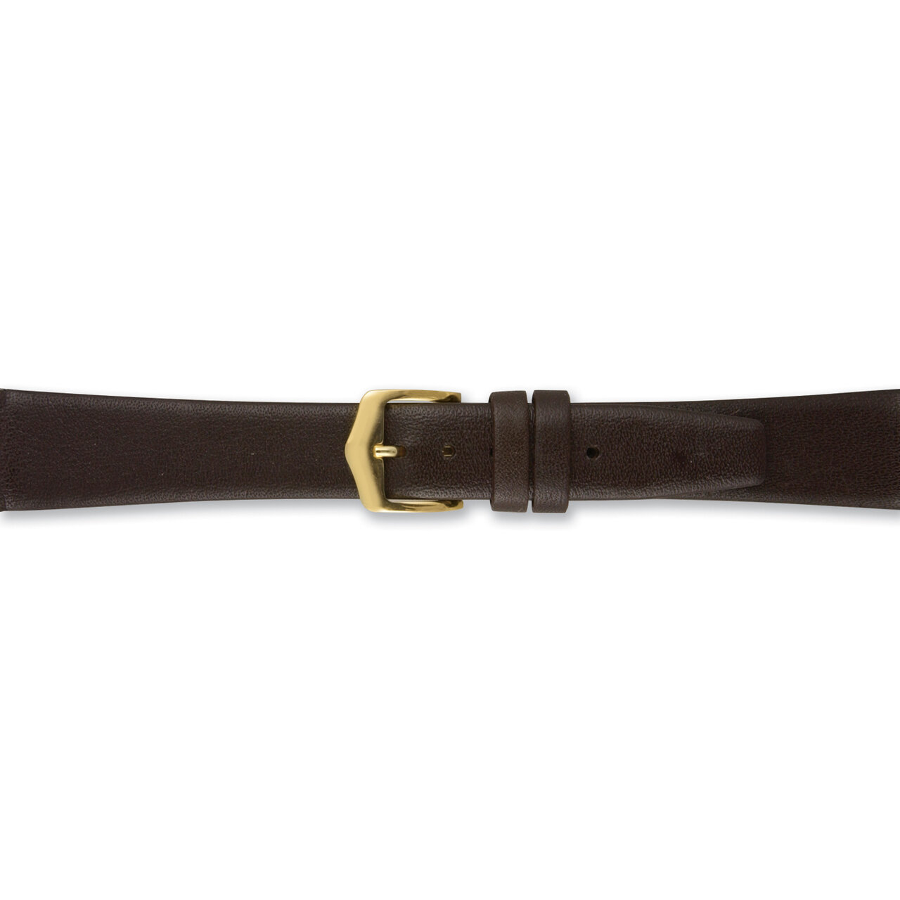 12mm Brown Classic Calfskin Watch Band BA333-12