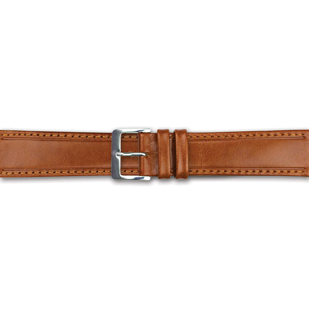 16mm Havana Genuine Calf Leather Watch Band BA360-16