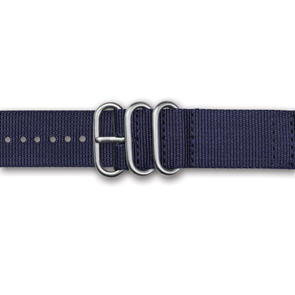 24mm 2-Piece Navy Ballistic Nylon Watch Band  BA392-24, MPN: BA392-24,
