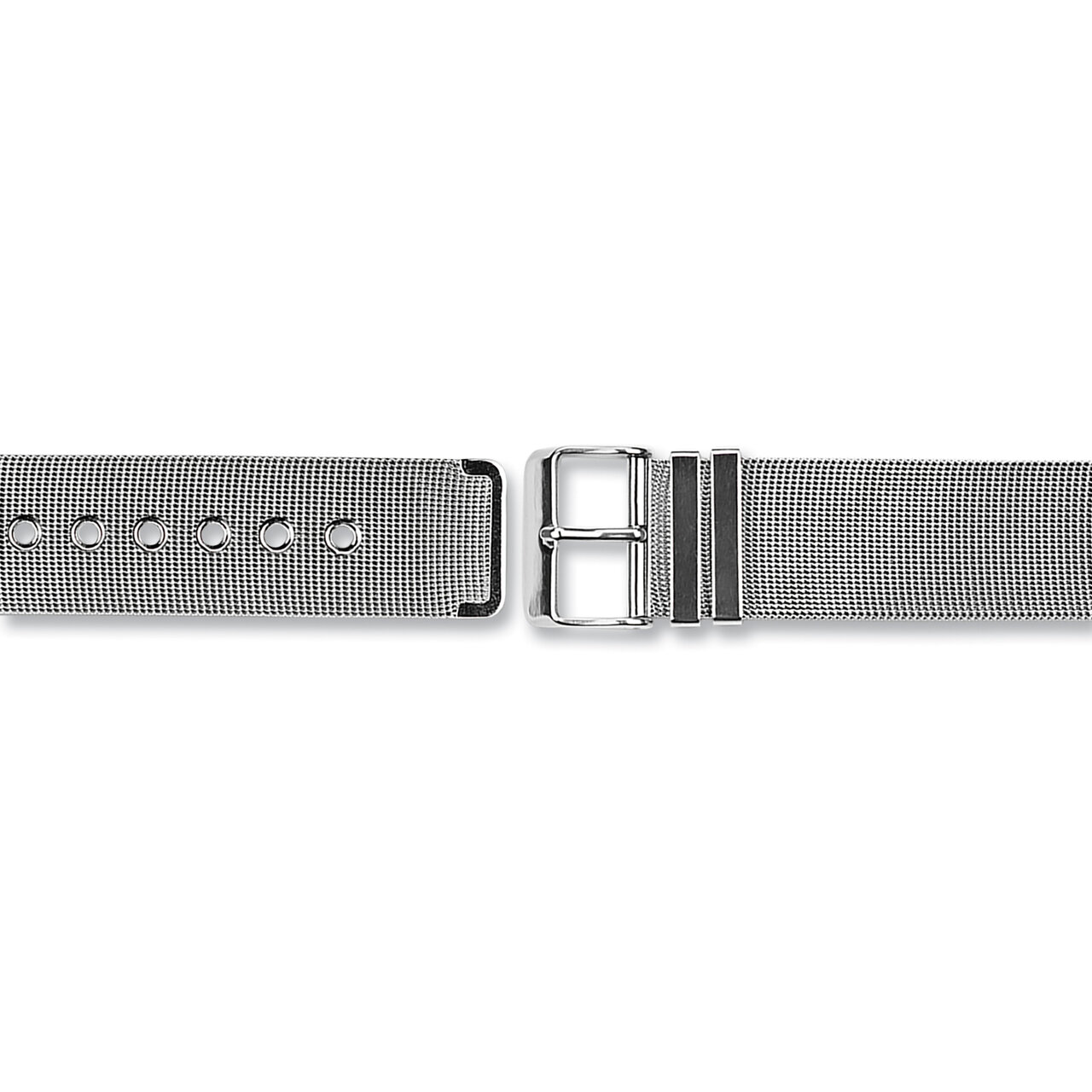 20mm Stainless Steel Fine Mesh 2-Piece Watch Band BA410-20