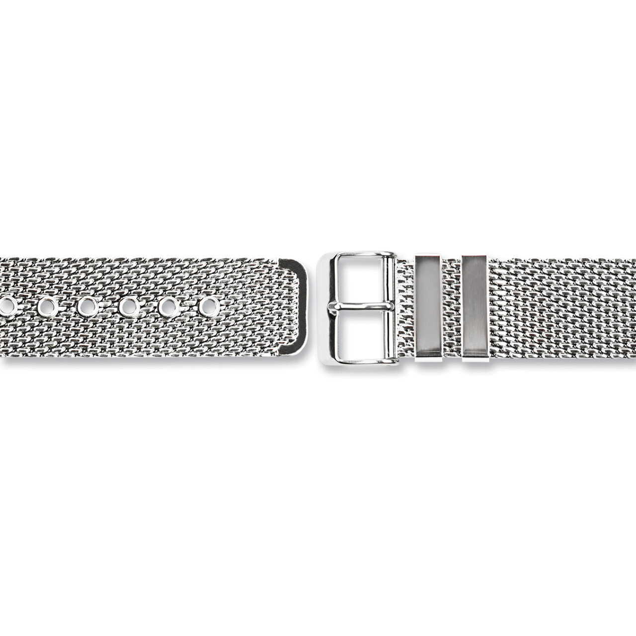 20mm Stainless Steel Mesh 2-Piece Watch Band BA413-20