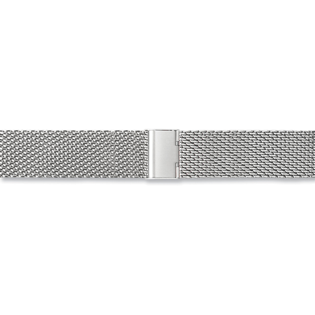 18mm Stainless Steel Mesh with Deployment Clasp Watch Band  BA416-18, MPN: BA416-18,