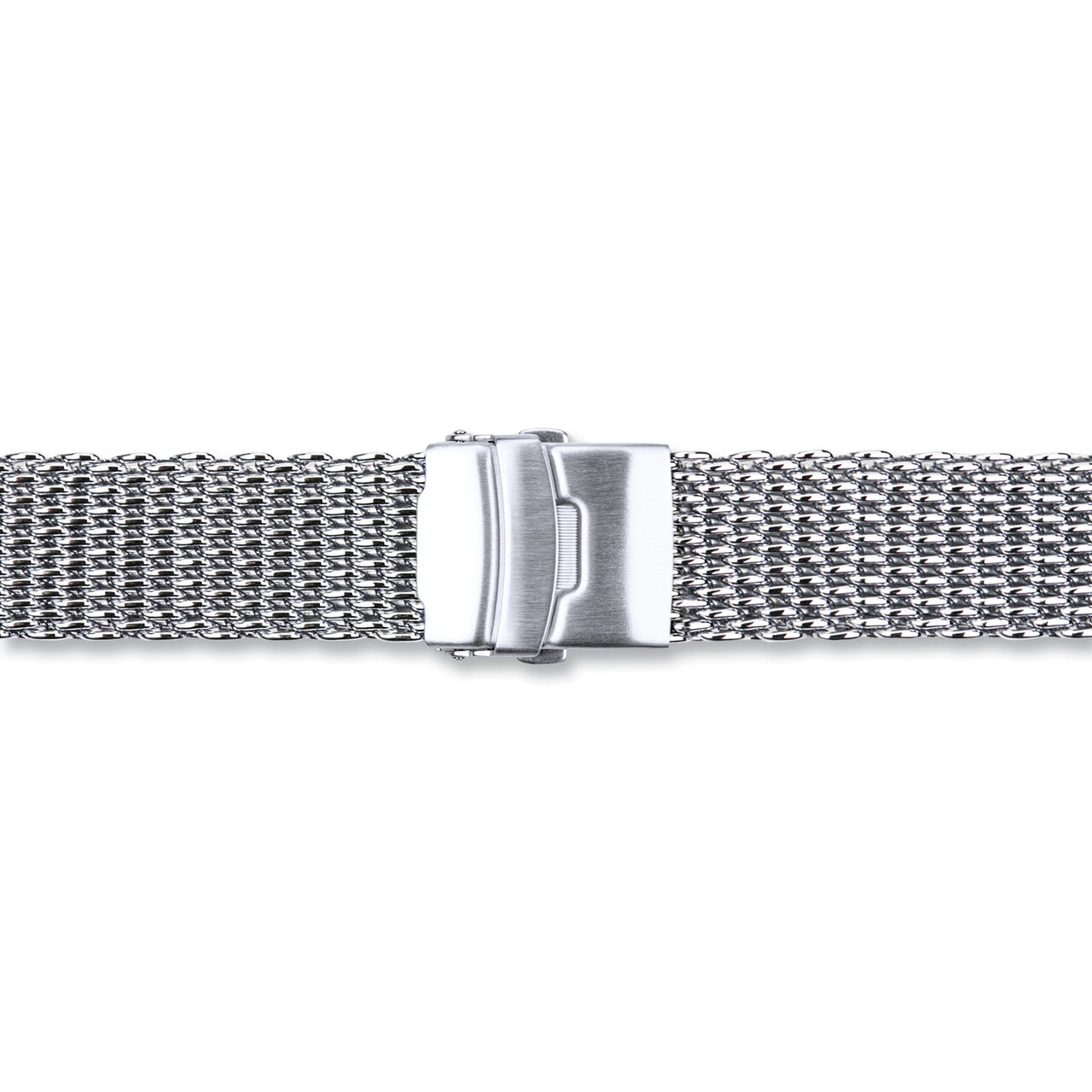 24mm Stainless Steel Shark Mesh with Divers Clasp Watch Band  BA419-24, MPN: BA419-24,