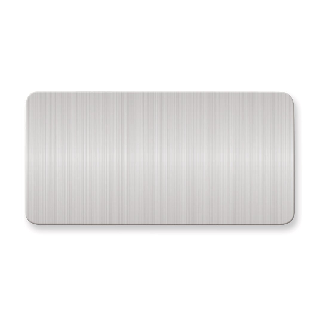 1 1/2 x 3 Satin Alum Plates-Sets of 6  GL6675-SA, MPN: GL6675-SA,