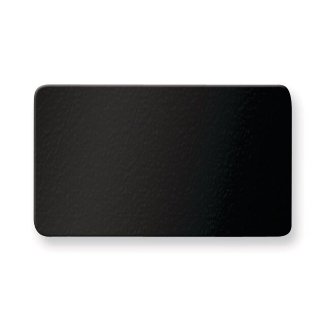 1 x 1 11/16 Black Anodized Aluminum Plates-Sets of 6 GL6677-BA