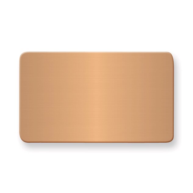 1 x 1 11/16 Copper Aluminum Plates-Sets of 6 GL6677-CA