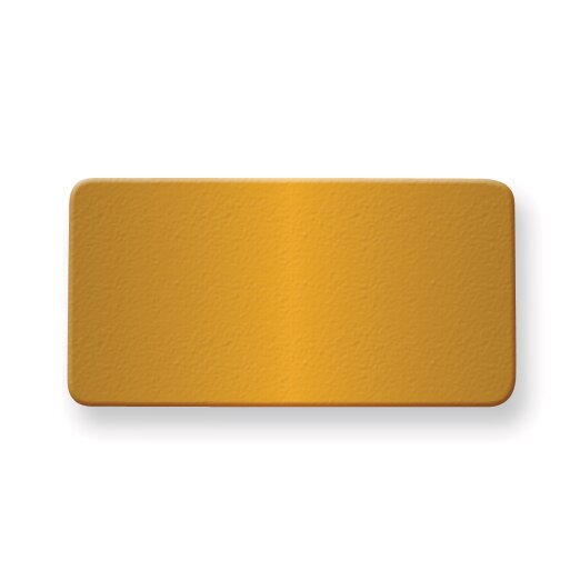 11/16 x 1 11/32 Polished Brass Plates-Sets of 6 GL6678