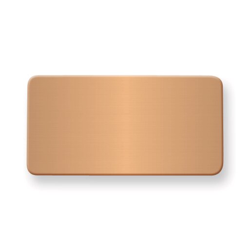 11/16 x 1 11/32 Copper Aluminum Plates-Sets of 6 GL6678-CA