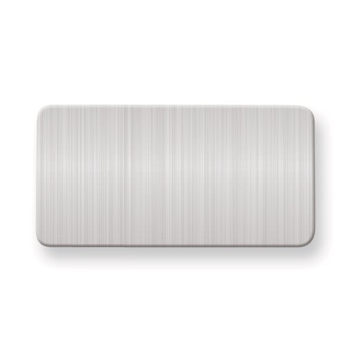 11/16 x 1 11/32 Satin Aluminum Plates-Sets of 6  GL6678-SA, MPN: GL6678-SA,
