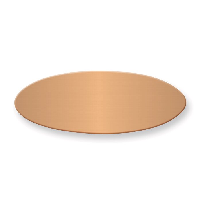 3/4 x 2 Copper Aluminum Plates-Sets of 6 GL9792-CA