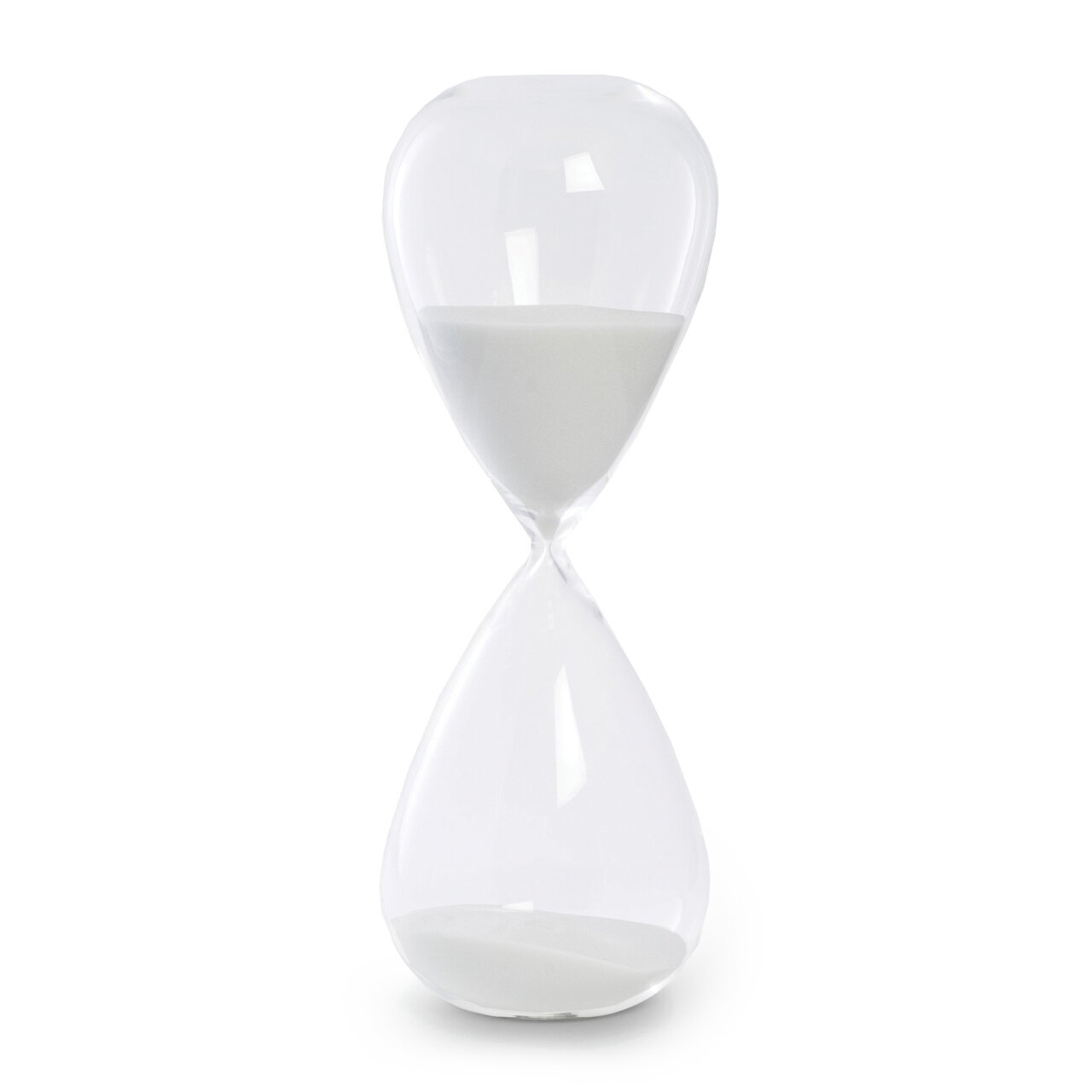 White Sand Hand-blown Glass 90-Minute Hourglass  GM20955, MPN: GM20955, 797140308386