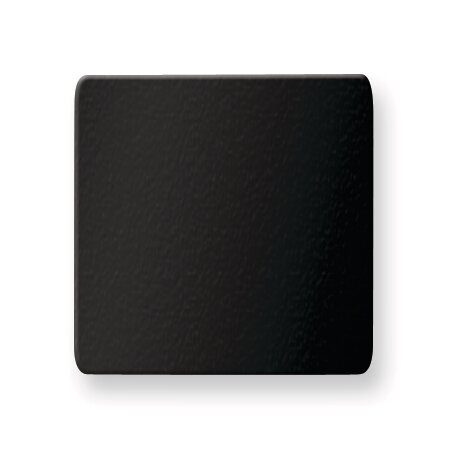 1 x 1 Square Black Anodized Aluminum Plates-Sets of 6 GM3717-BA