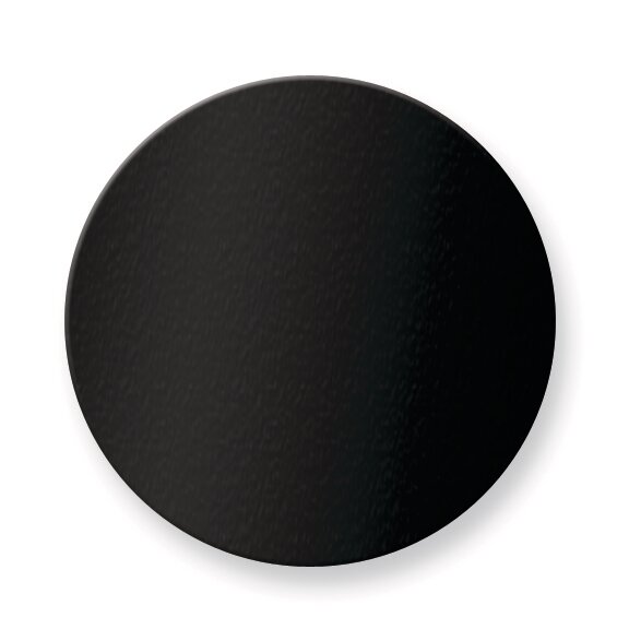 1 x 1 Round Black Anodized Aluminum Plates-Sets of 6 GM3723-BA