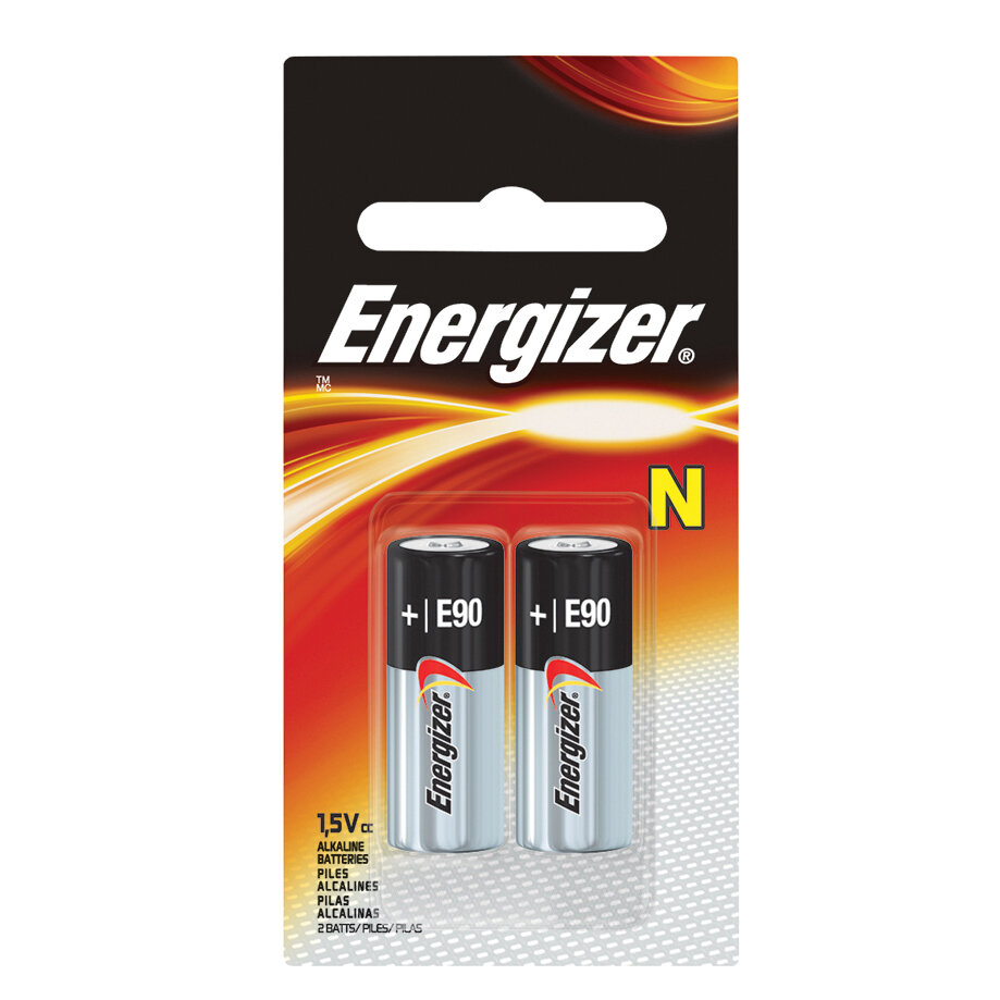 (2) Energizer Type E-90 Alkaline Batteries WBNE90