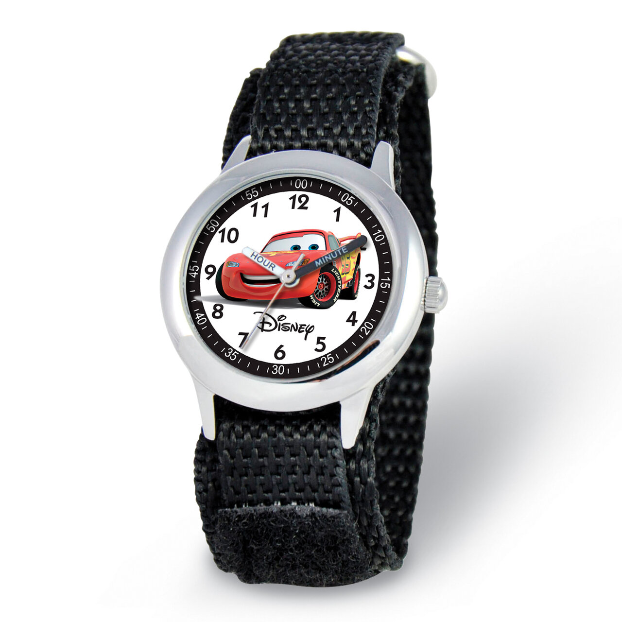 Disney Kids Cars Lightning McQueen Black Strap Time Teacher Watch  XWA5724, MPN: XWA5724, 843231060…