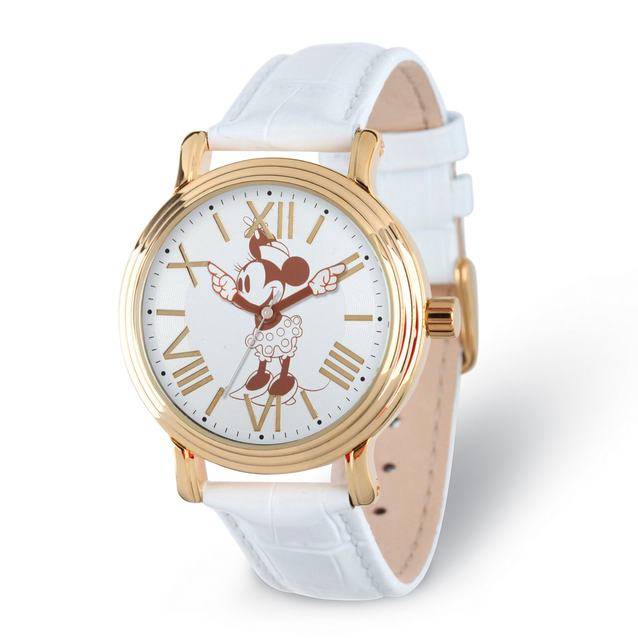Disney Adult Size White Strap Minnie with Moving Arms Vintage Watch  XWA5755, MPN: XWA5755, 8432310…