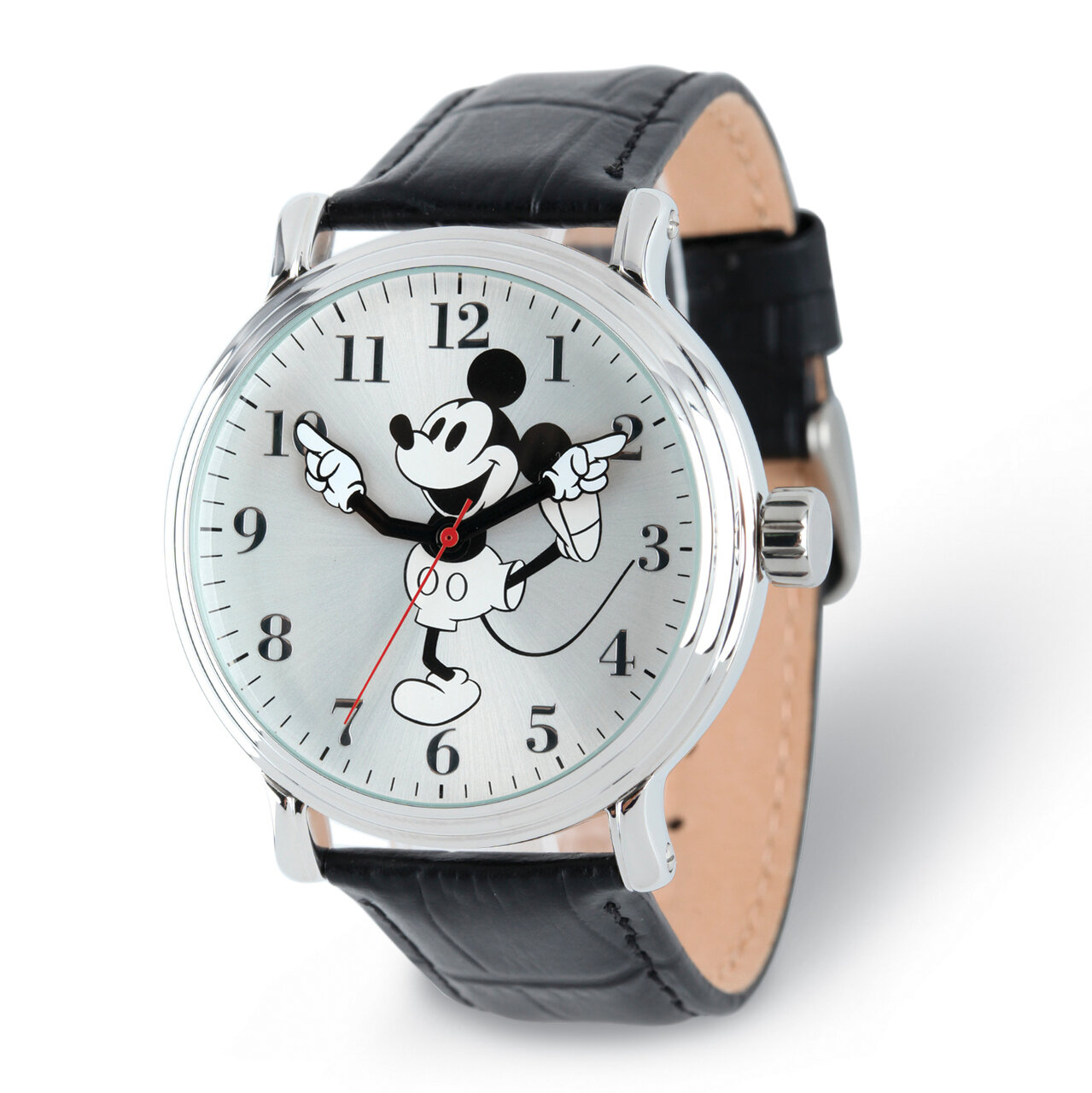 Disney Adult Size Black Strap Mickey Mouse with Moving Arms Watch  XWA5756, MPN: XWA5756, 843231082…
