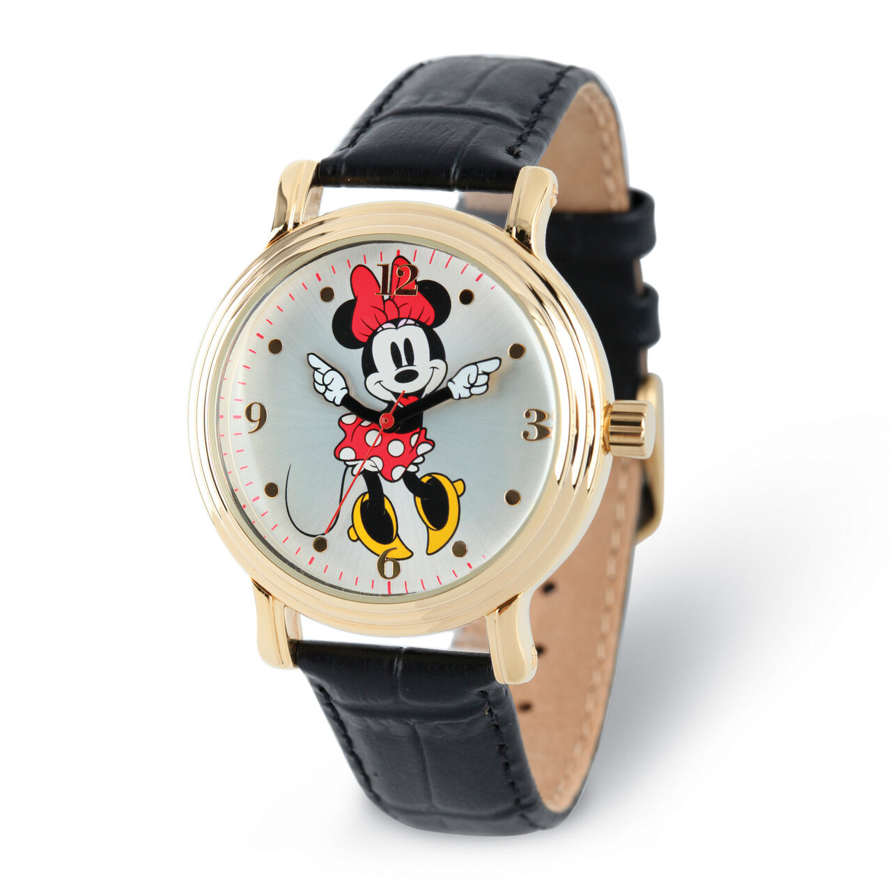 Disney Adult Size Black Strap Minnie Mouse with Moving Arms Watch  XWA5764, MPN: XWA5764, 843231080…