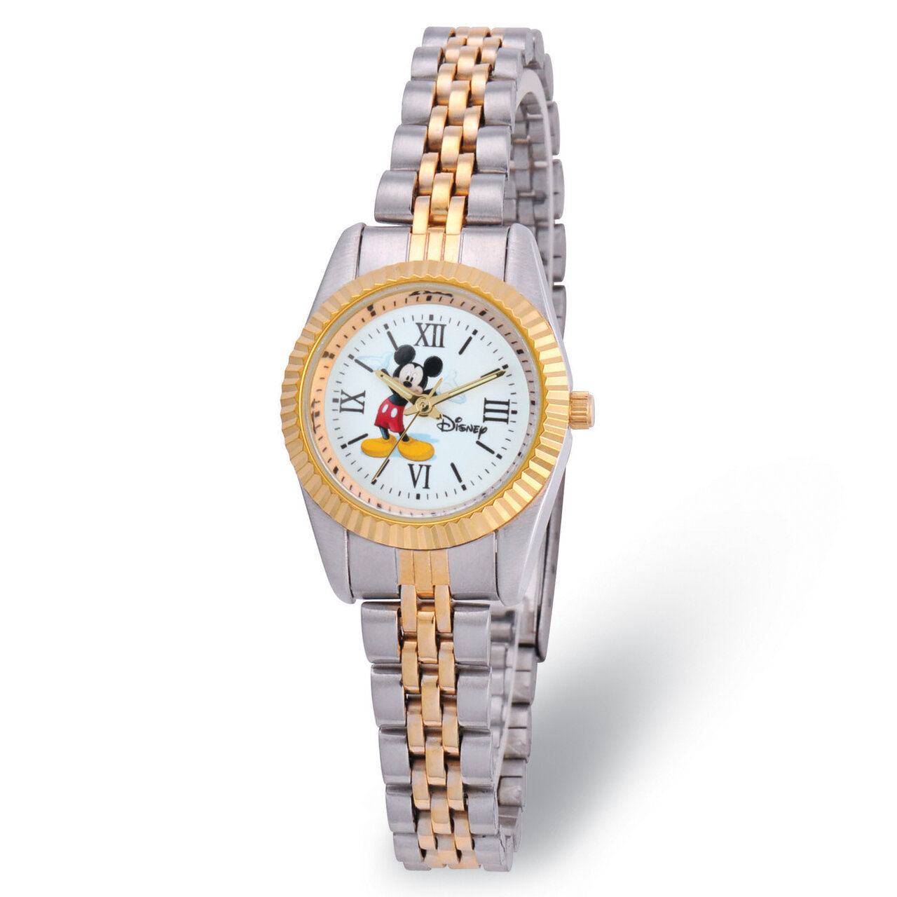 Disney Adult Size Two-tone Metal Mickey Mouse Watch  XWA5769, MPN: XWA5769, 843231081901