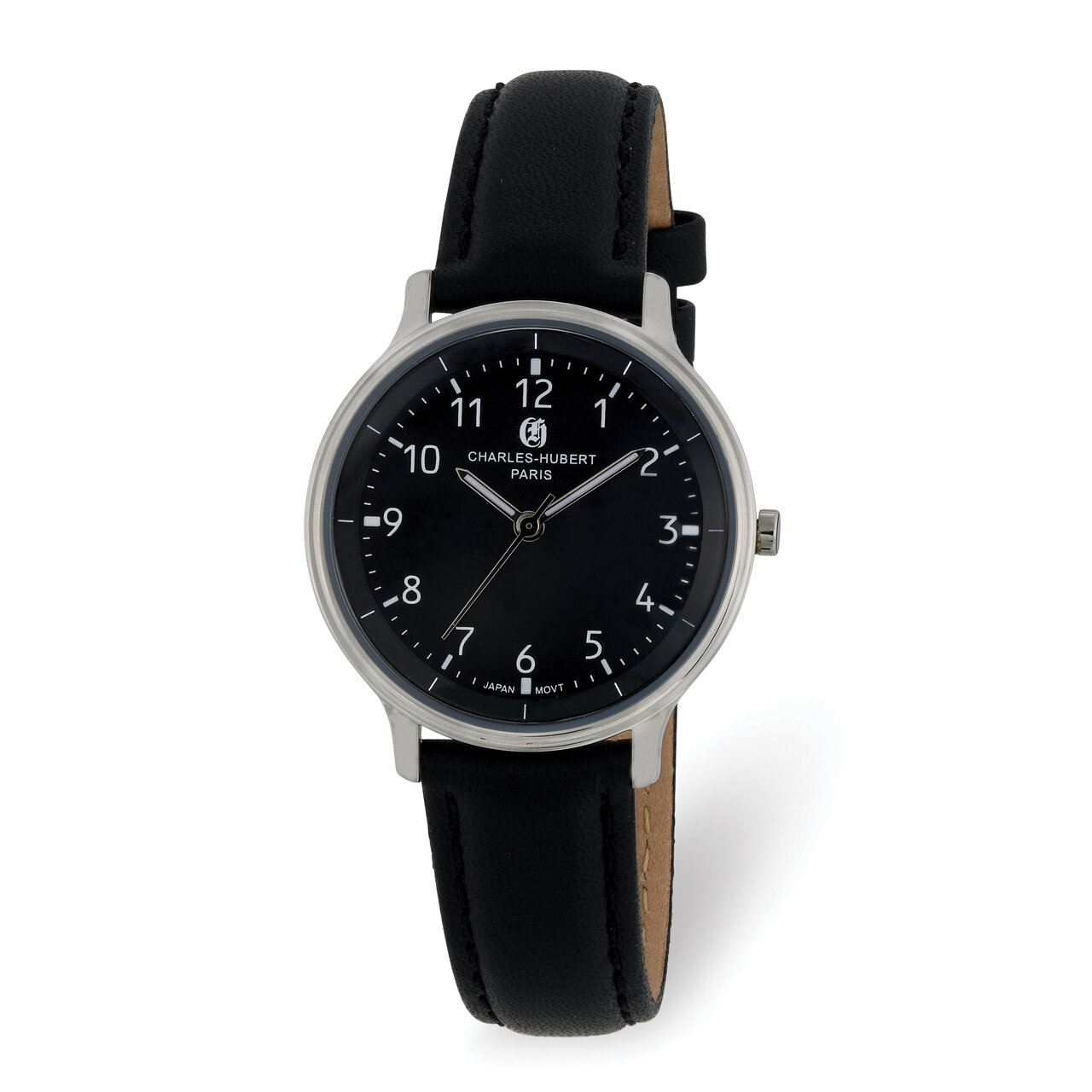 Charles Hubert Ladies Stainless Steel Black Dial Watch  XWA6073, MPN: XWA6073, 848870008739