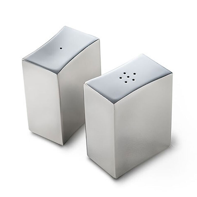 Mary Jurek Metro Salt &amp; Pepper Set 3.25&quot; x 2.25&quot; x 1.5&quot; HMT001, MPN: HMT001, 817658013272