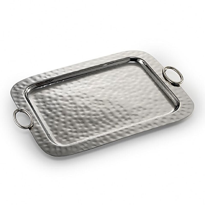 Mary Jurek Omega Serving Tray with Ring 18.5" x 14.25" HOM012