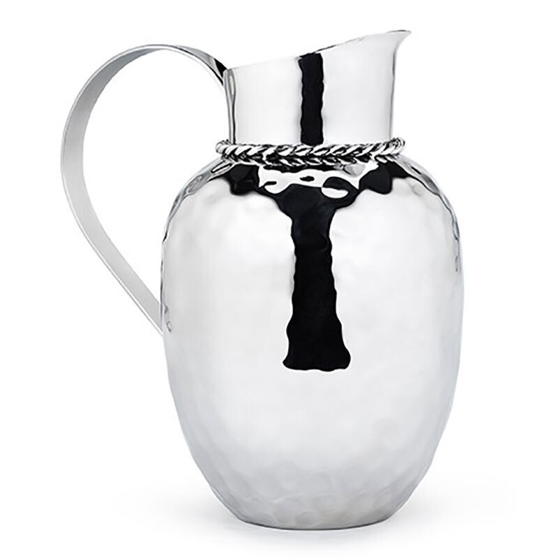 Mary Jurek Paloma Pitcher with Braided Wire 9.5" 92oz HPA001