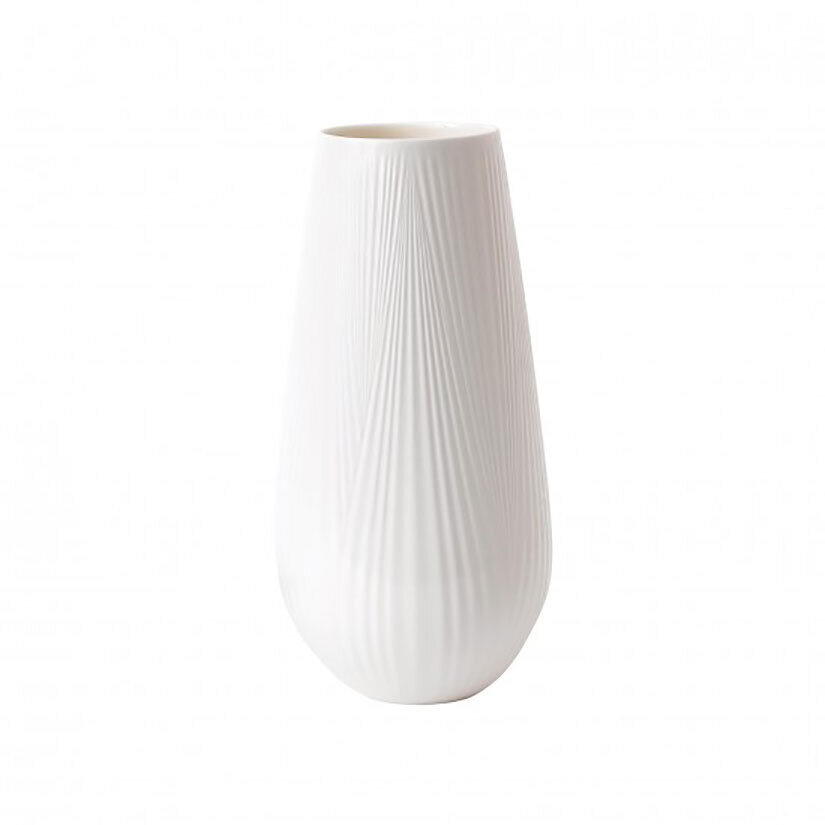 Wedgwood White Folia Vase Tall 11.8 Inch  40032147, MPN: 40032147, 701587384483