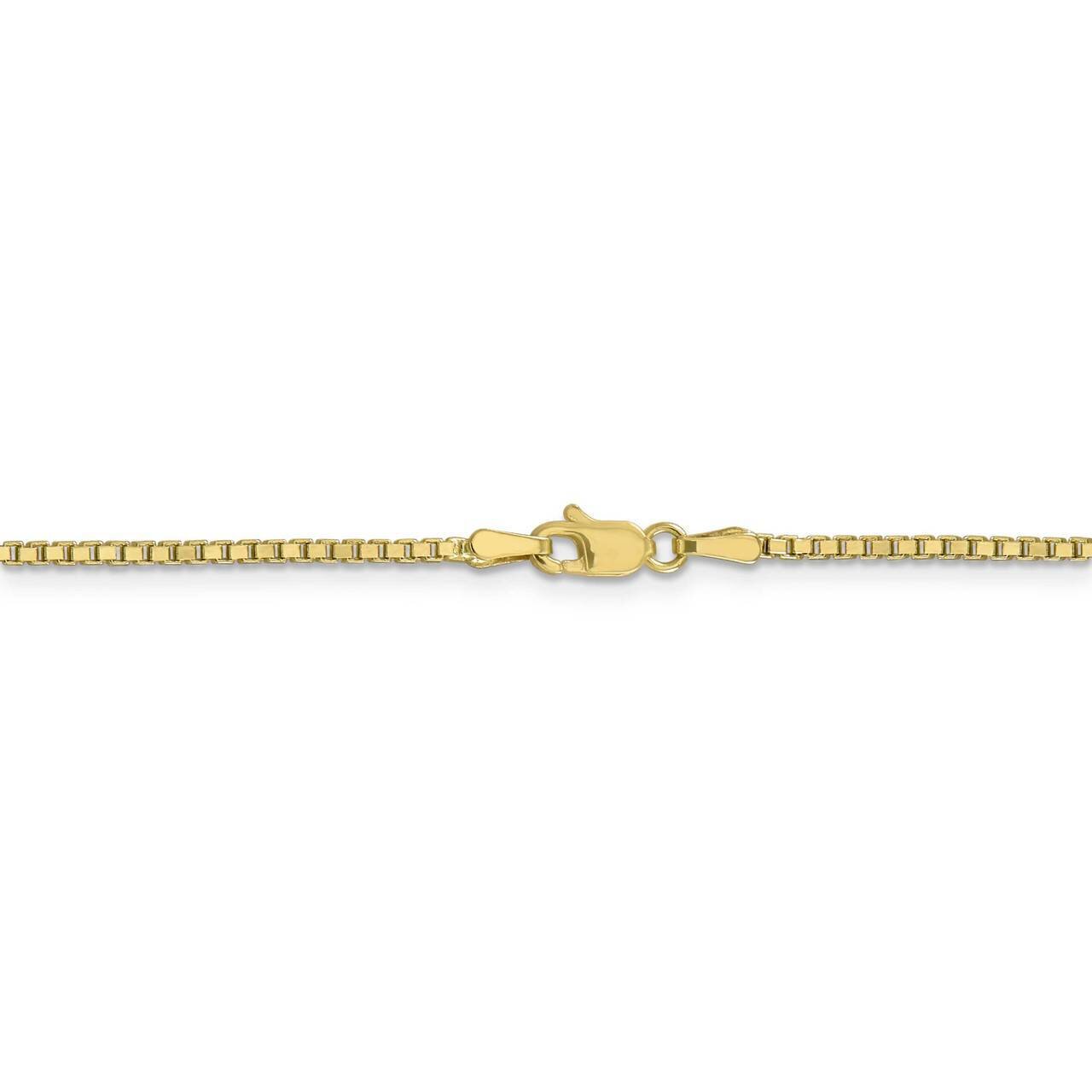 24 Inch 1.5mm Box Chain 10k Yellow Gold 10BX150-24, MPN: 10BX150-24, 191101440229