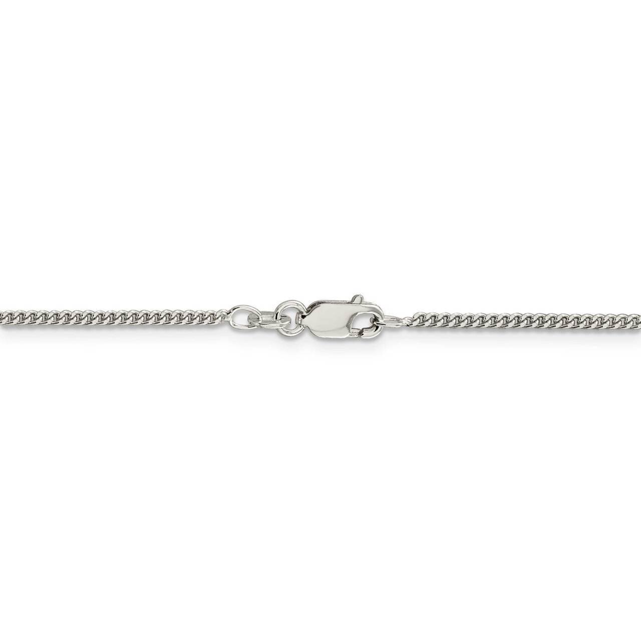 30 Inch 1.75mm Curb Chain Sterling Silver QCB050-30, MPN: QCB050-30, 886774123813