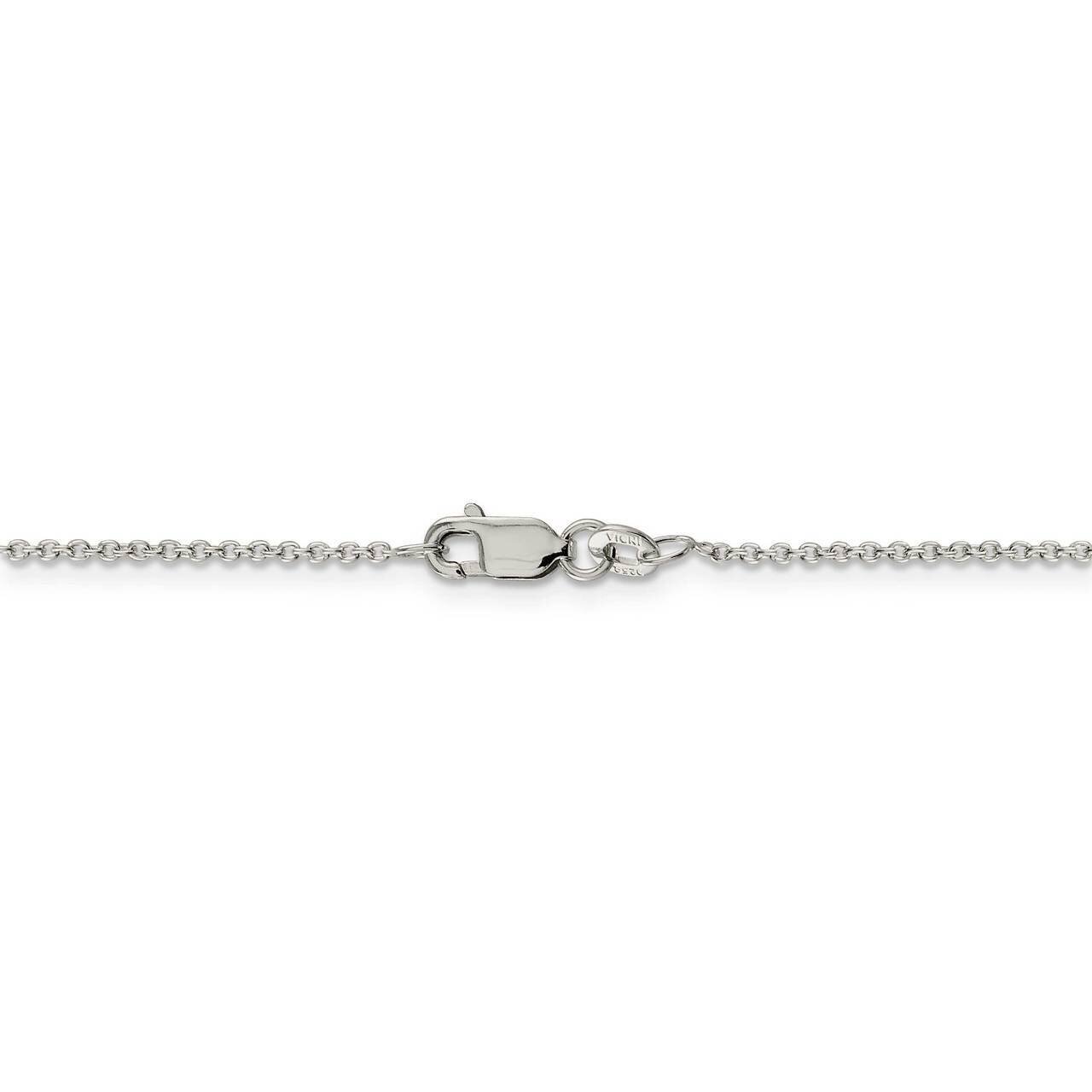 26 Inch 1.25mm Cable Chain Sterling Silver QCL035-26