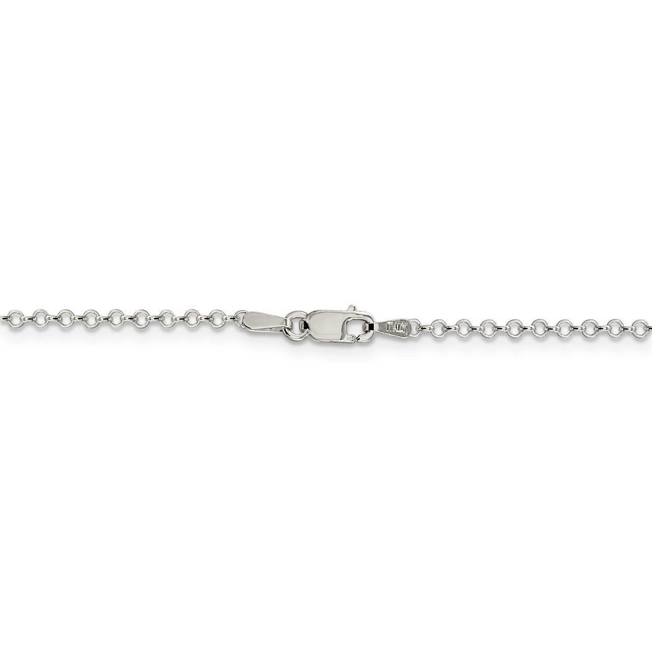 30 Inch 2mm Rolo Chain Sterling Silver QFC1-30