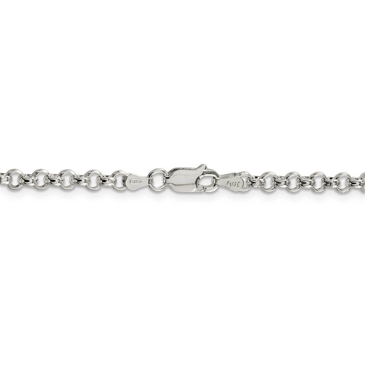 36 Inch 4mm Rolo Chain Sterling Silver QFC5-36, MPN: QFC5-36, 883957902456