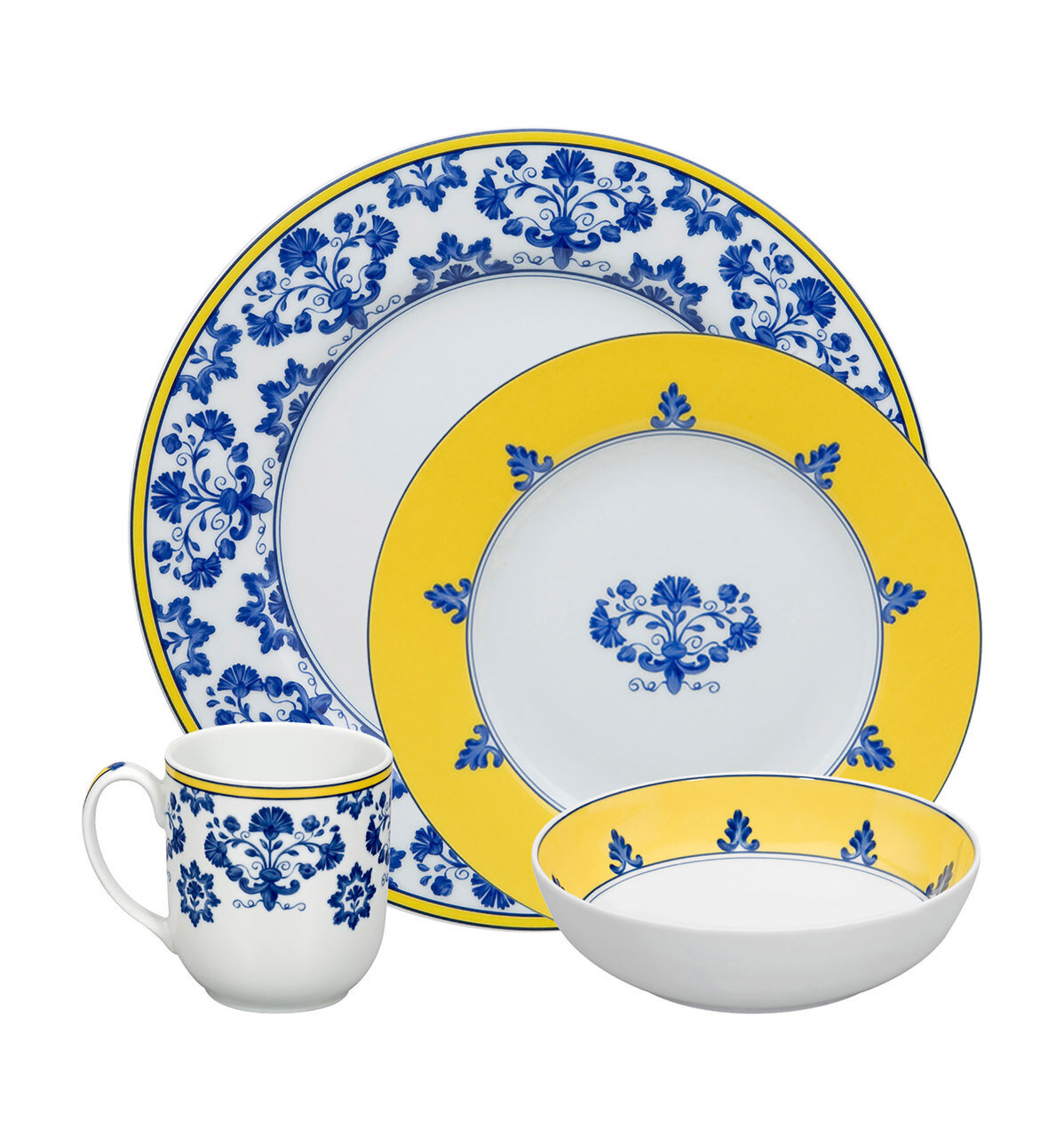 Vista Alegre Castelo Branco 4 Piece Place Setting 21126387, MPN: 21126387, 5601266676241