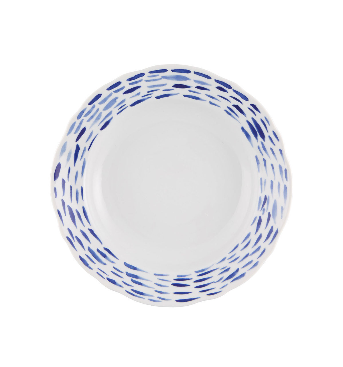 Vista Alegre Folkifunki Soup Plate Blue 21127773