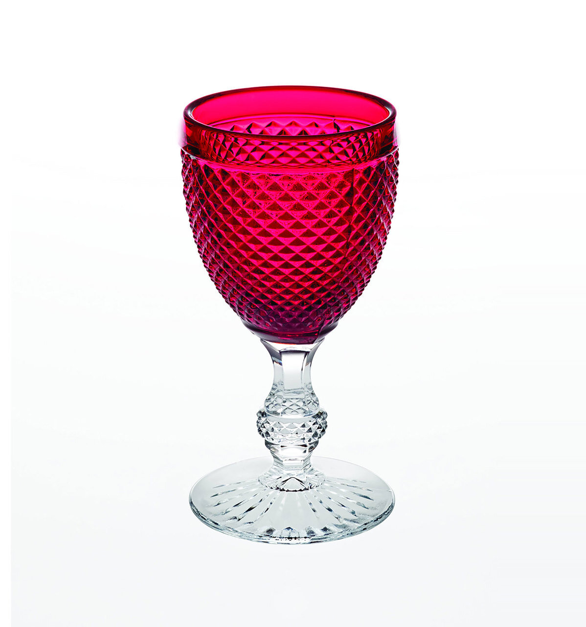 Vista Alegre Bicos Bicolor Goblet With Red Top 49000434, MPN: 49000434, 0