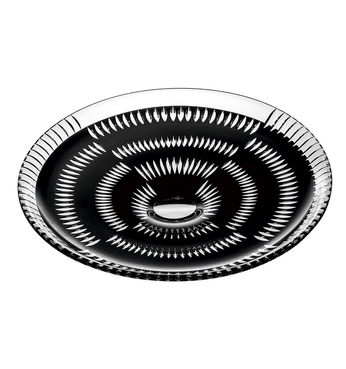 Vista Alegre Catherine Wheel Double Black Plate 48002459, MPN: 48002459, 0