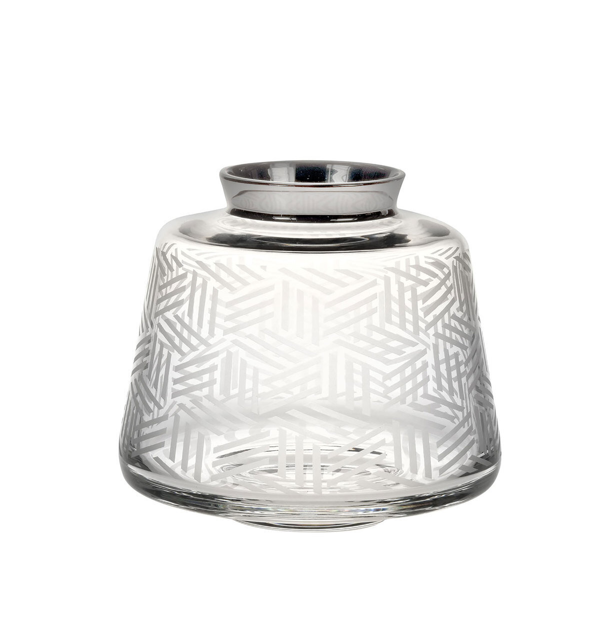 Vista Alegre Potto Small Vase With Platinum 48000834, MPN: 48000834, 5601266743394