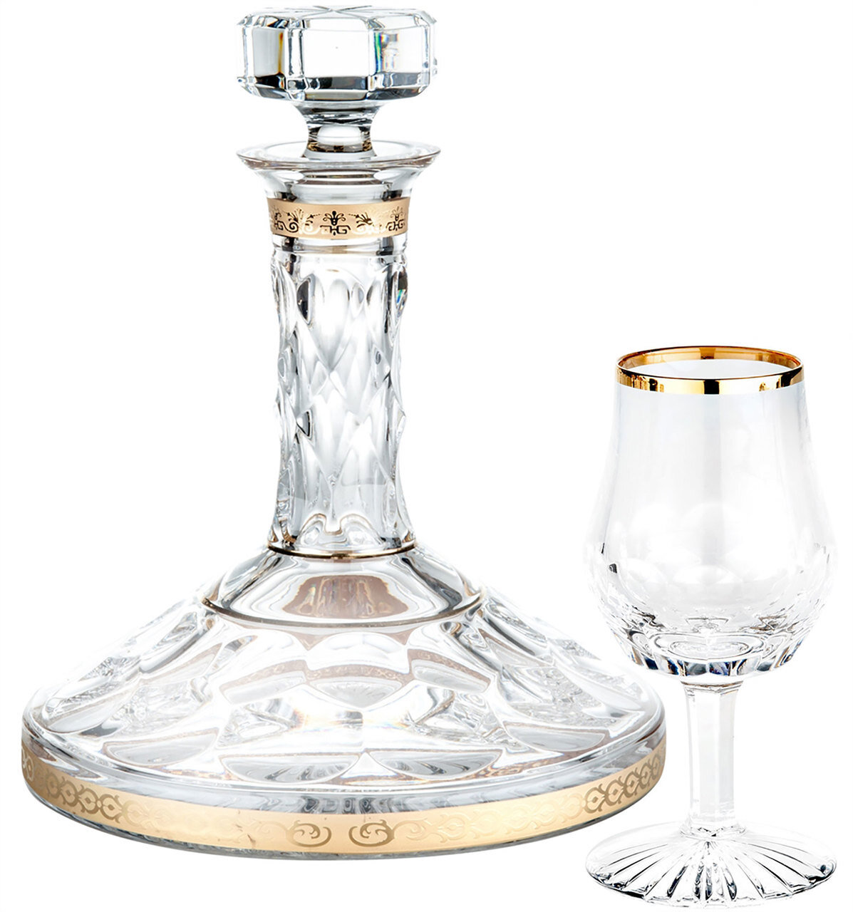 Vista Alegre S. Carlos Case With Ship«S Decanter And 2 Cordials 48000797, MPN: 48000797, 5601875860…