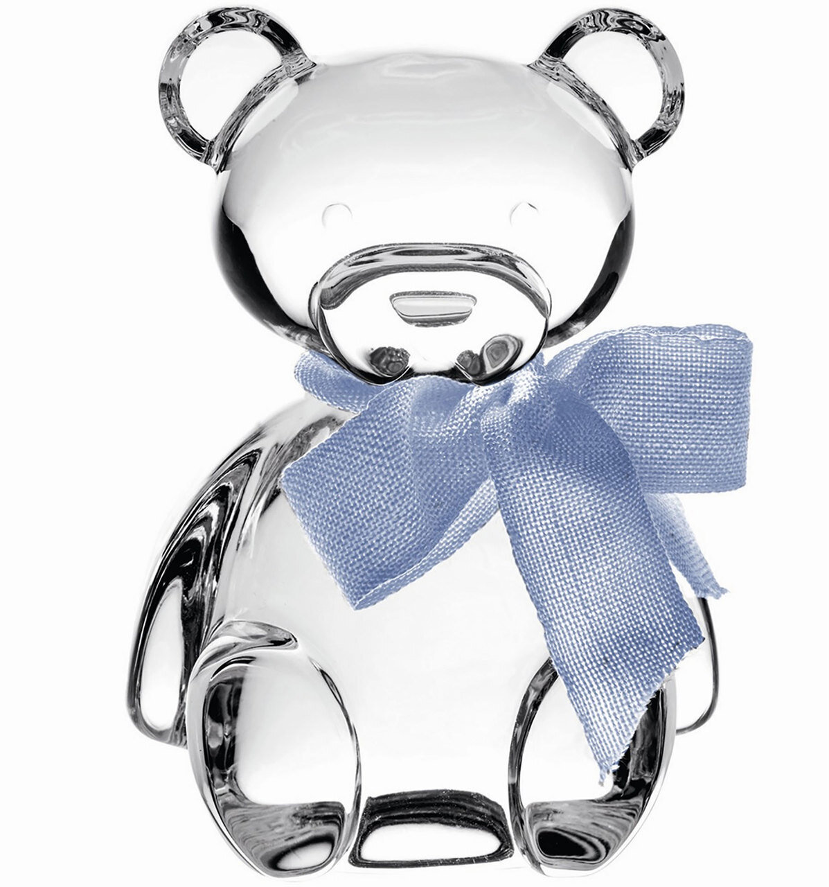 Vista Alegre Teddy Bear Case With Sculpture Blue Lace 48000839