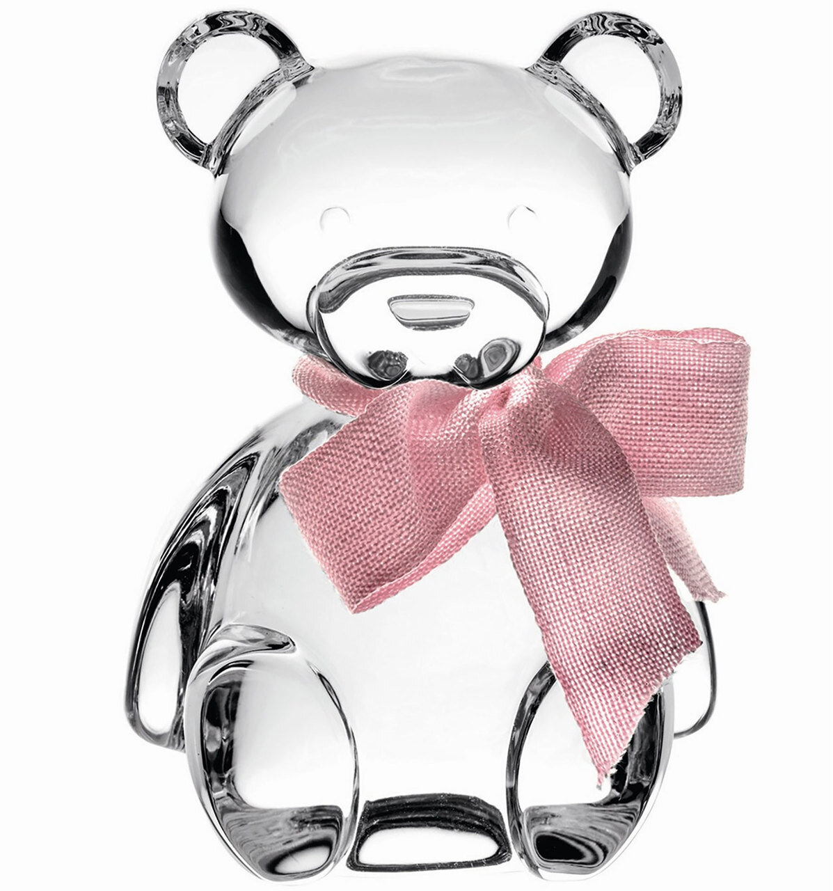 Vista Alegre Teddy Bear Case With Sculpture Pink Lace 48000840