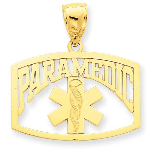 Paramedic Pendant 14k Gold C2260, MPN: C2260, 637218015450