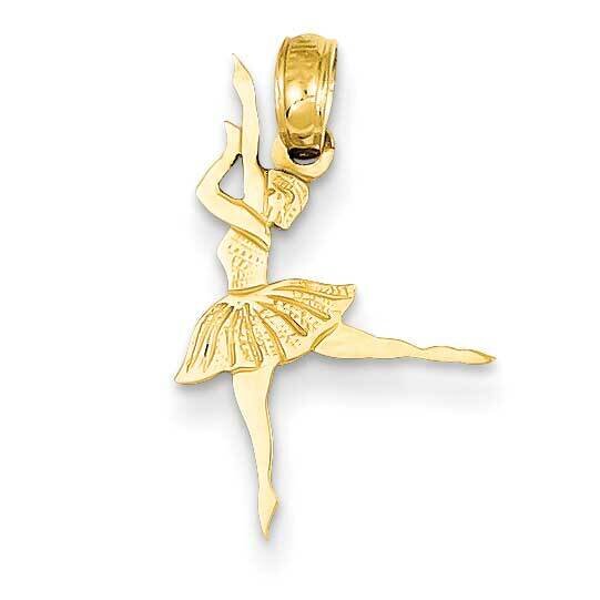 Ballerina Pendant 14k Gold C3130