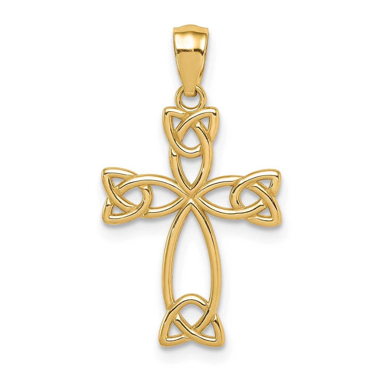 Celtic Cross 14k Gold C4697