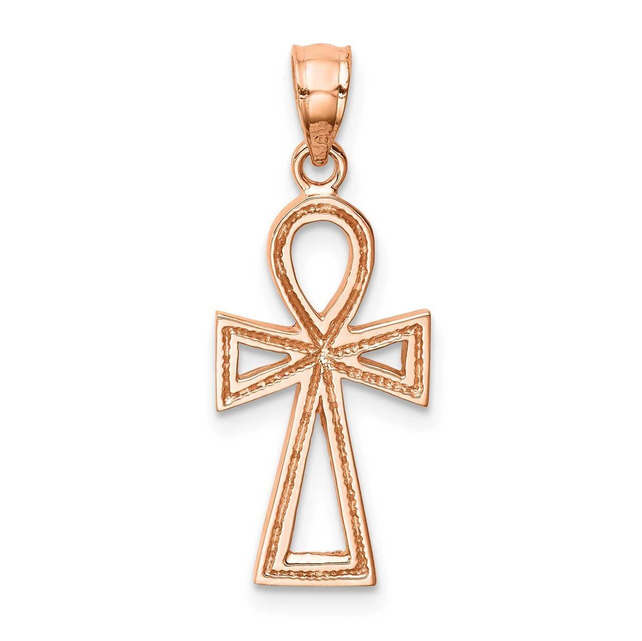 Ankh Pendant 14K Rose Gold Polished D4657, MPN: D4657, 883957597935
